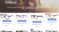 Desktop Screenshot of pacificeyeglasses.com